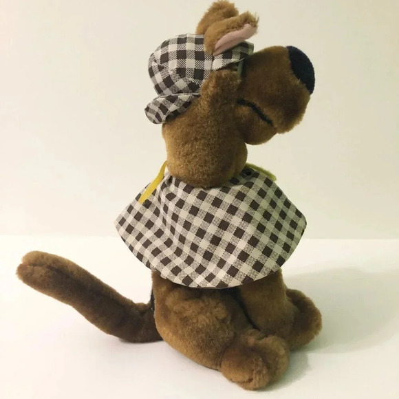 Cartoon Network Scooby Doo Dog Detective Hat  Cape 11 Inch Stuffed Animal Plush - Picture 3 of 16